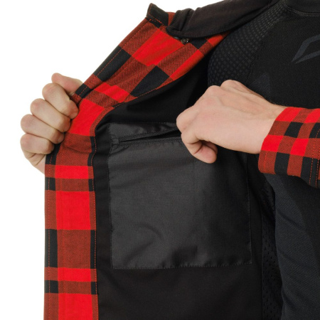 Dragonfly Моторубашка Streetfighter Red с защитой 2024