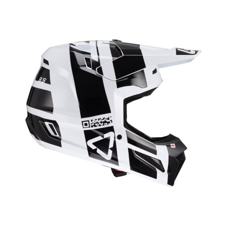 Leatt Шлем подростковый Moto 3.5 Junior Black/White (2024)