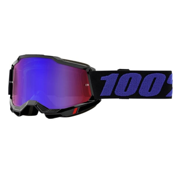 100% Очки Accuri 2 Goggle Moore/Mirror Red/Blue Lens