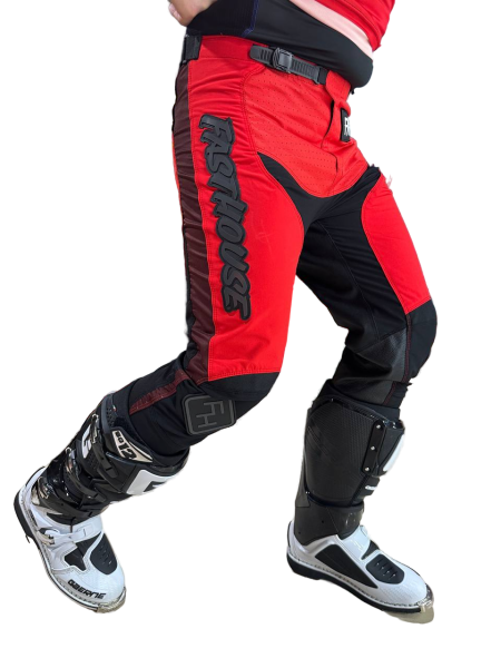 Fasthouse Брюки Grindhouse Pant Red/Black