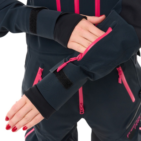 Dragonfly Комбинезон Freeride Pro Woman Black - Pink