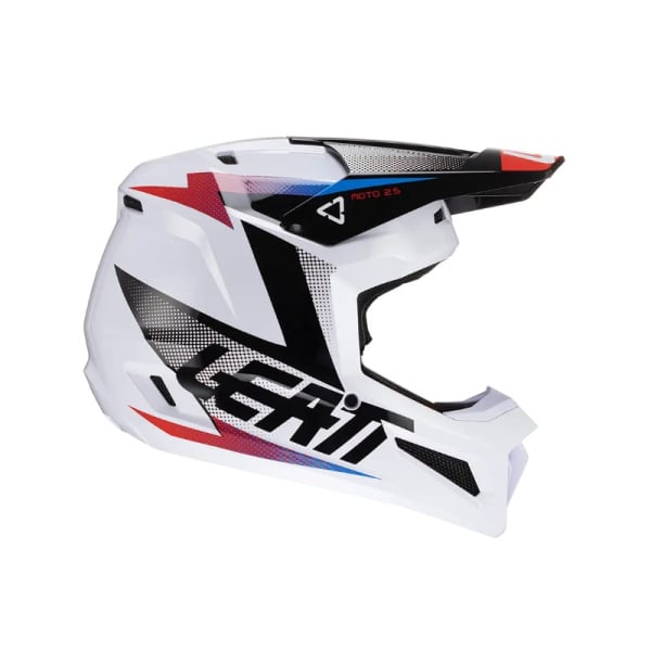 Leatt Шлем кроссовый Moto 2.5 Helmet Black/White 2024