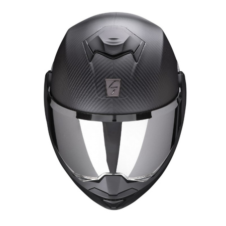 Scorpion Exo Мотошлем Exo-Tech Evo Carbon Solid Черный Матовый