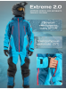 Dragonfly Комбинезон снегоходный Extreme 2.0 Man Dark Ocean-Baltic 2023