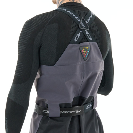 Dragonfly Вейдерсы мембранные Quad Pro 2025 Grey - Black