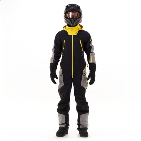 Dragonfly Комбинезон снегоходный Extreme 2.0 Man Black-Yellow-Gray 2023