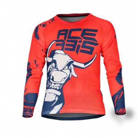 Acerbis Джерси детское MX J-Windy Three Kid Vent Red/Blue