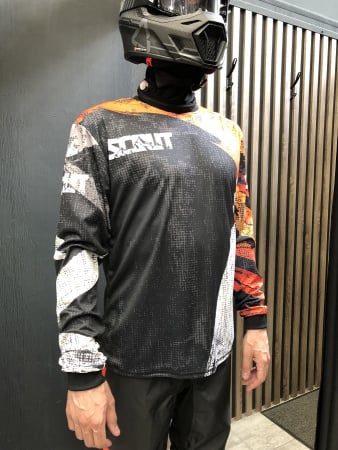 Scout Джерси Abstraction Black/Orange