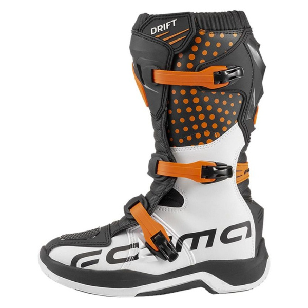 Forma Кроссовые мотоботы Drift Black/Orange/White