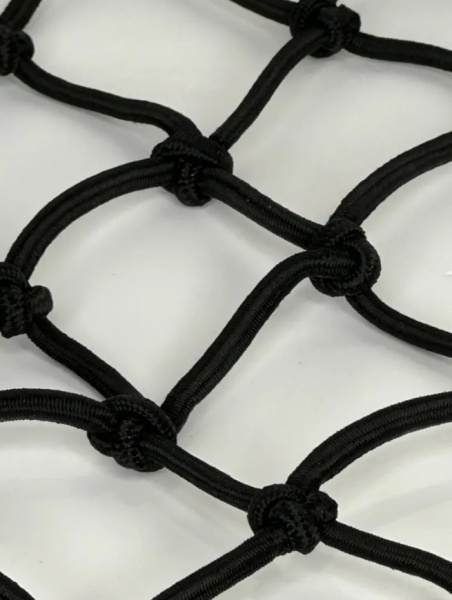 Scout сетка на багажник 40*40 Черная Крючки пластик