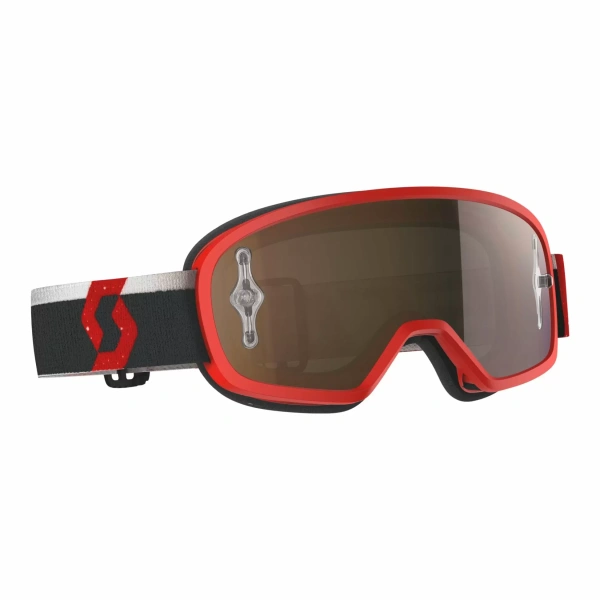 Scott Очки подростковые Buzz MX Pro red/white gold chrome works