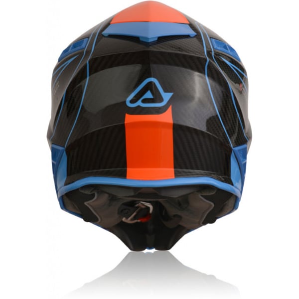 Acerbis Шлем Steel Carbon Orange/Blue