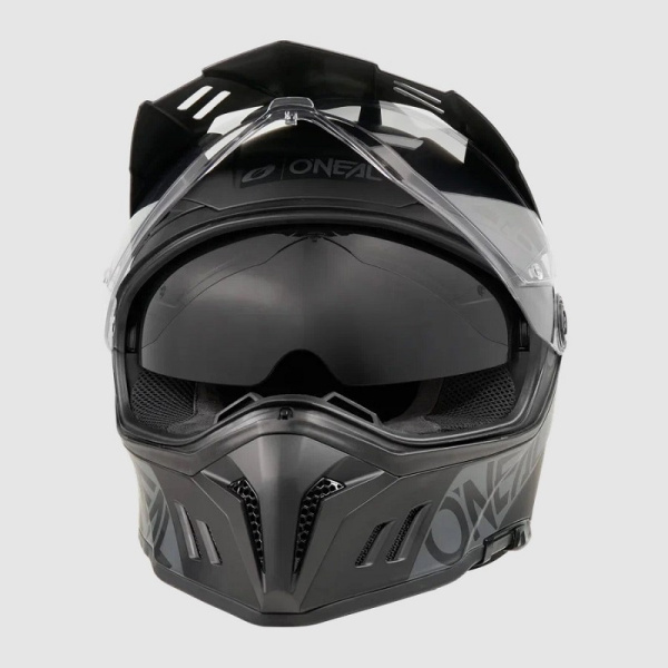 Oneal Шлем кроссовый со стеклом Sierra RS черный матовый
