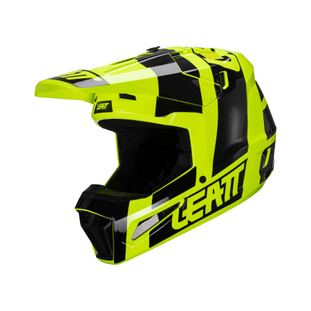 Leatt Шлем подростковый Moto 3.5 Junior Citruse (2024)
