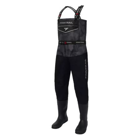 Finntrail Вейдерсы с сапогом Enduro BF 5281 CamoShadowBlack