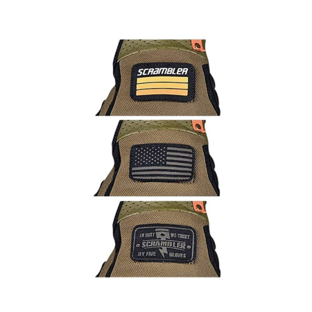 Five Перчатки Scrambler хаки/черные