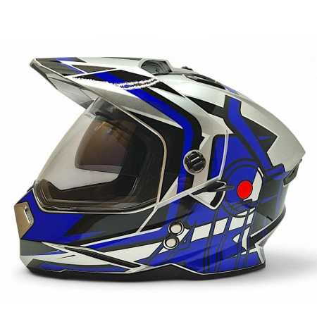 AiM Шлем JK802S Blue/Grey/Black