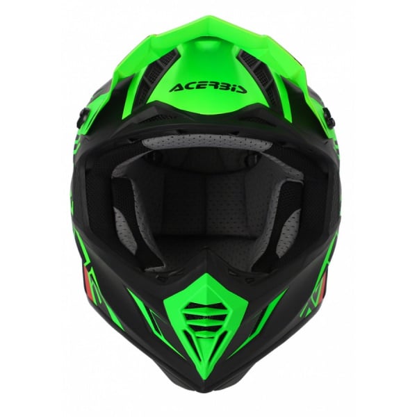 Acerbis Шлем кроссовый X-TRACK 22-06 Fluo-Green/Black