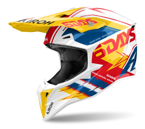Airoh Мотошлем Wraaap Sixdays Spain 2024 Glossy