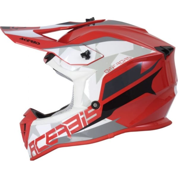 Acerbis Шлем кроссовый LINEAR Red/White