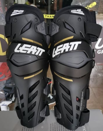 Leatt Наколенники детские Knee Guard Dual Axis Jr Черные