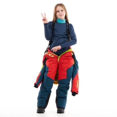 Dragonfly Зимний утепленный комбинезон Gravity for Teen Red - Dark Ocean 2024