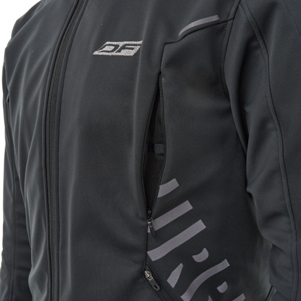 Dragonfly Мототолстовка DF Urban Man 2025 Black с защитой