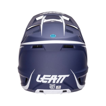 Leatt Шлем кроссовый 3.5 V26 Blue + очки Vizion 3.5