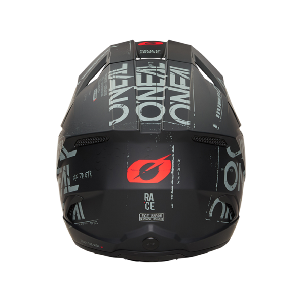 Oneal Шлем кроссовый 3Series Static черный/серый