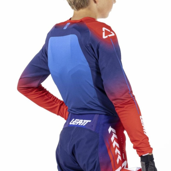 Leatt Джерси подростковая Moto 4.5 Stealth Royal Blue/Red