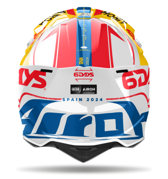 Airoh Мотошлем Wraaap Sixdays Spain 2024 Glossy