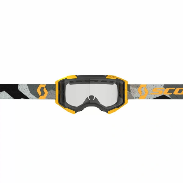 Scott Очки Fury Enduro camo grey/yellow clear