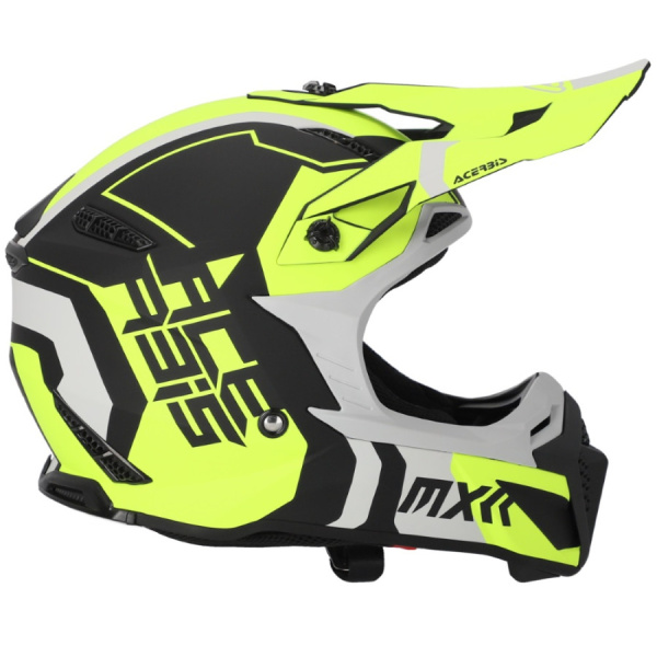 Acerbis Шлем PROFILE 5 22-06 Black/Fluo-Yellow