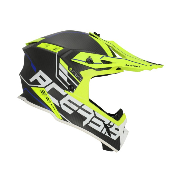 Acerbis Шлем Steel Carbon Yellow/Fluo