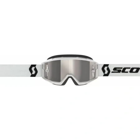 Scott Очки Primal white silver chrome works