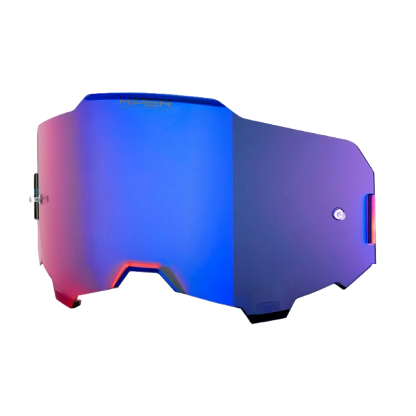 100% Линза Armega/Armatic Hiper Mirror Blue