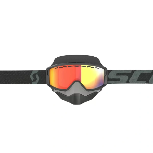 Scott Очки Split OTG Snow Cross LS black light sensitive red chrome