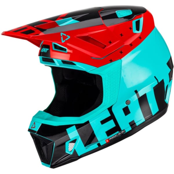 Leatt Шлем кроссовый Kit Moto 7.5 V23 Fuel