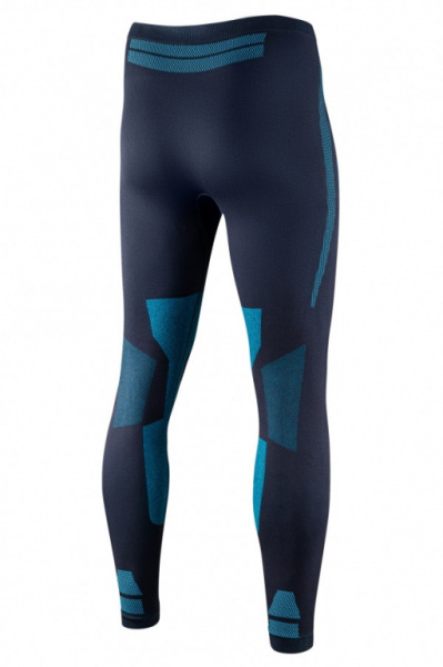 Brubeck Кальсоны мужские зональные DRY Графит\Синий