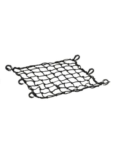 Scout сетка на багажник 40*40 Черная Крючки пластик