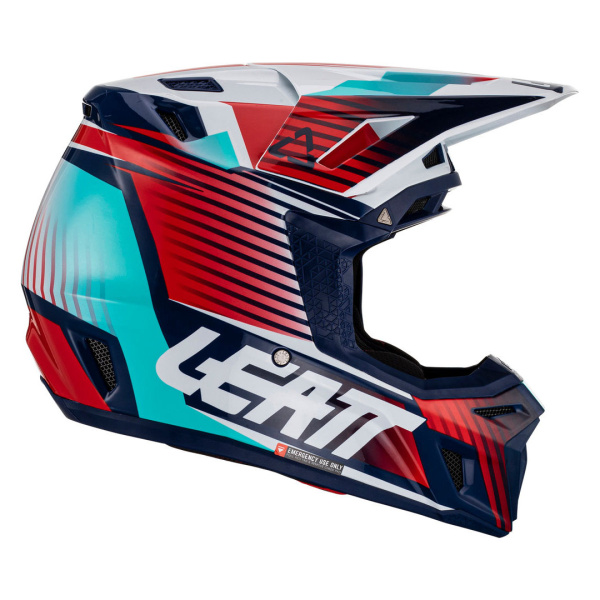 Leatt Мотошлем Moto 8.5 Helmet Royal Синий (2023)