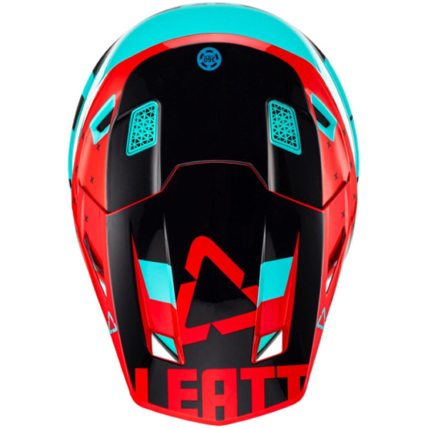 Leatt Шлем кроссовый Kit Moto 7.5 V23 Fuel