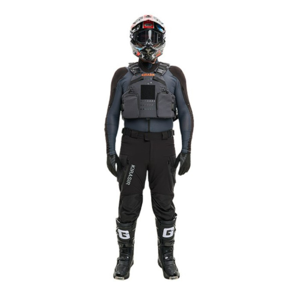 Kirasir Штаны Эндуро Черные