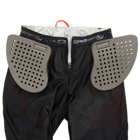 Dragonfly Брюки Эндуро Freeride Grey-Red 2022 (Короткие)