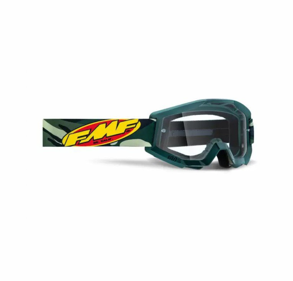 100% Очки FMF Powercore Assault Camo/Clear Lens