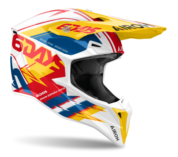 Airoh Мотошлем Wraaap Sixdays Spain 2024 Glossy