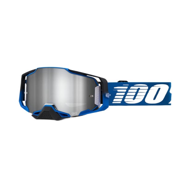 100% Очки Armega Goggle Rockchuck/Flash Silver Lens