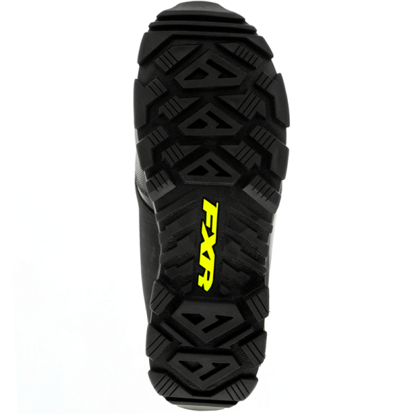 FXR Ботинки снегоходные X-Cross Pro BOA с утеплителем Black/Hi Vis