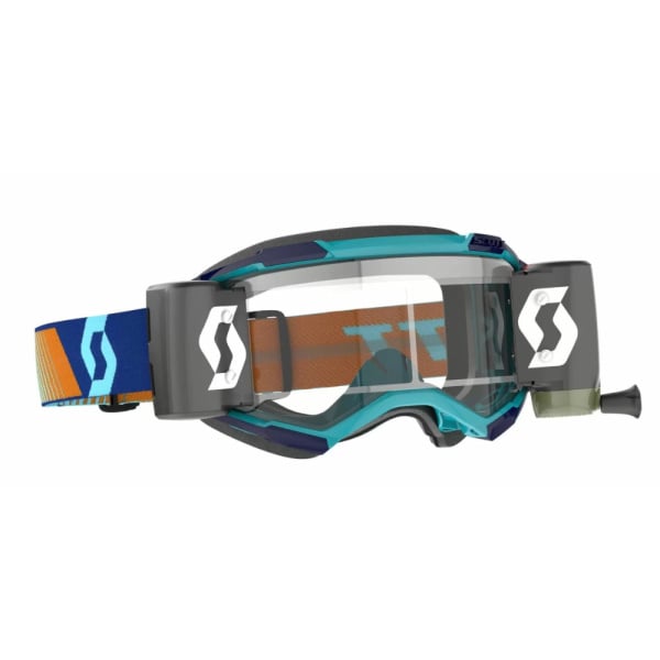 Scott Очки Fury WFS royal blue/orange clear works