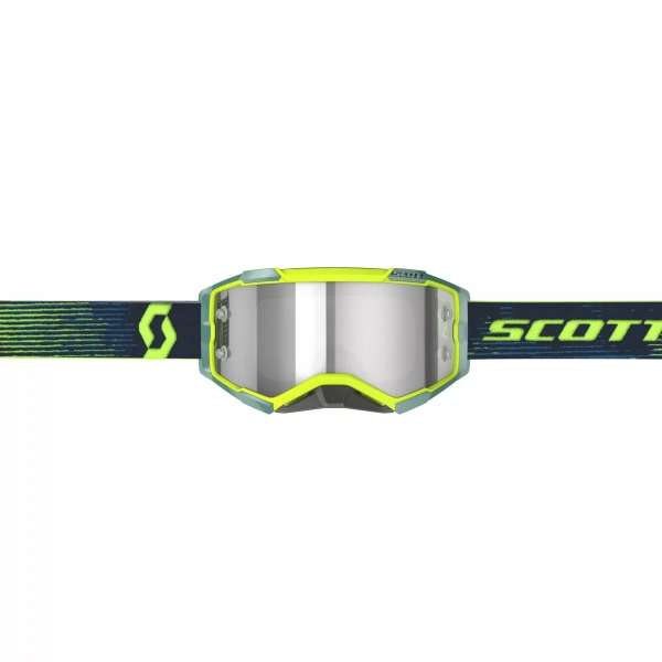 Scott Очки Fury LS neon yellow/blue light sensitive grey works